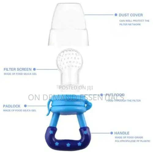 Baby Silicone Fruit Pacifier Feeder