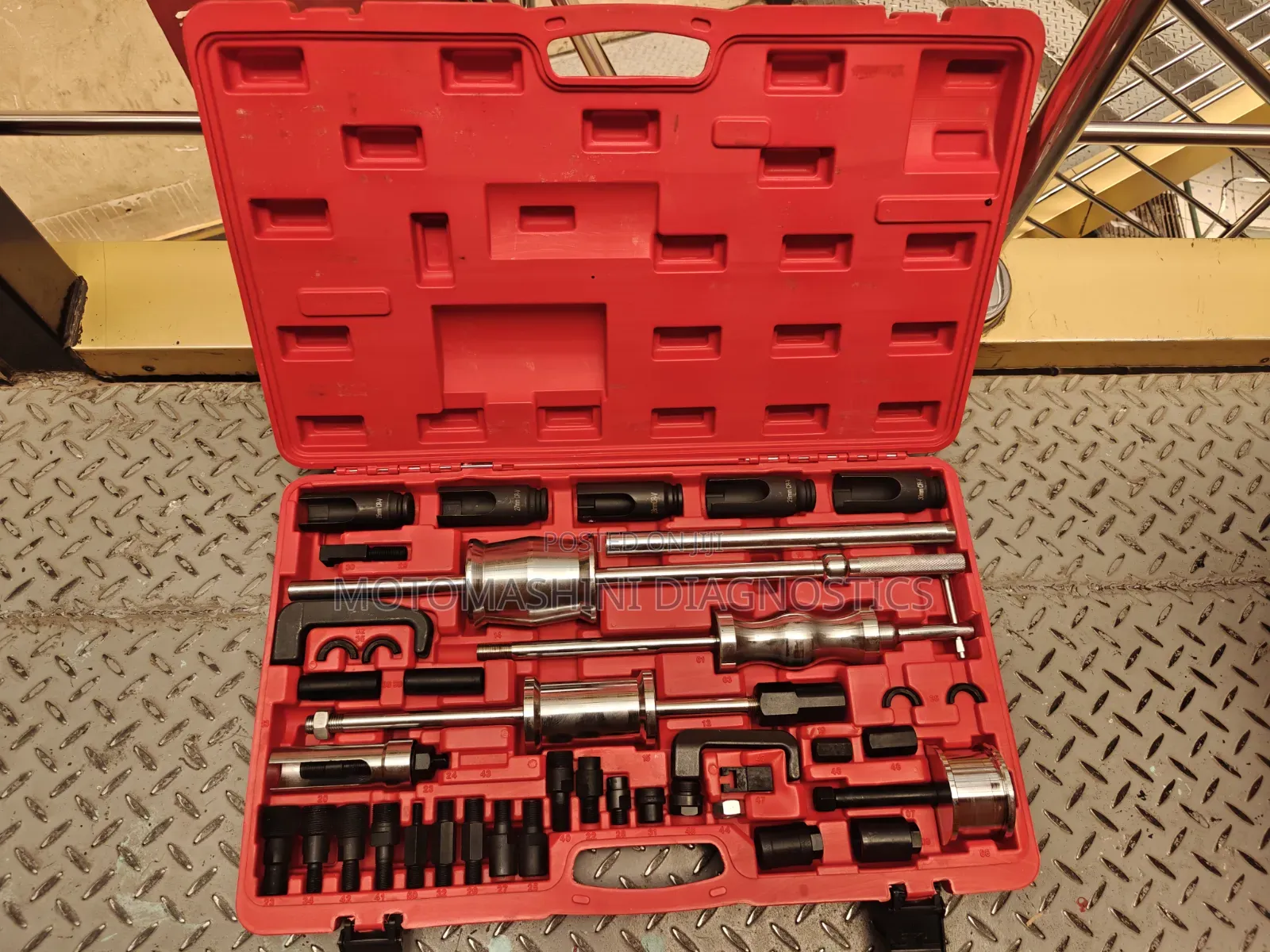 40 Piece Vehicle Diesel Engine Common Rail Injector Extractor Puller