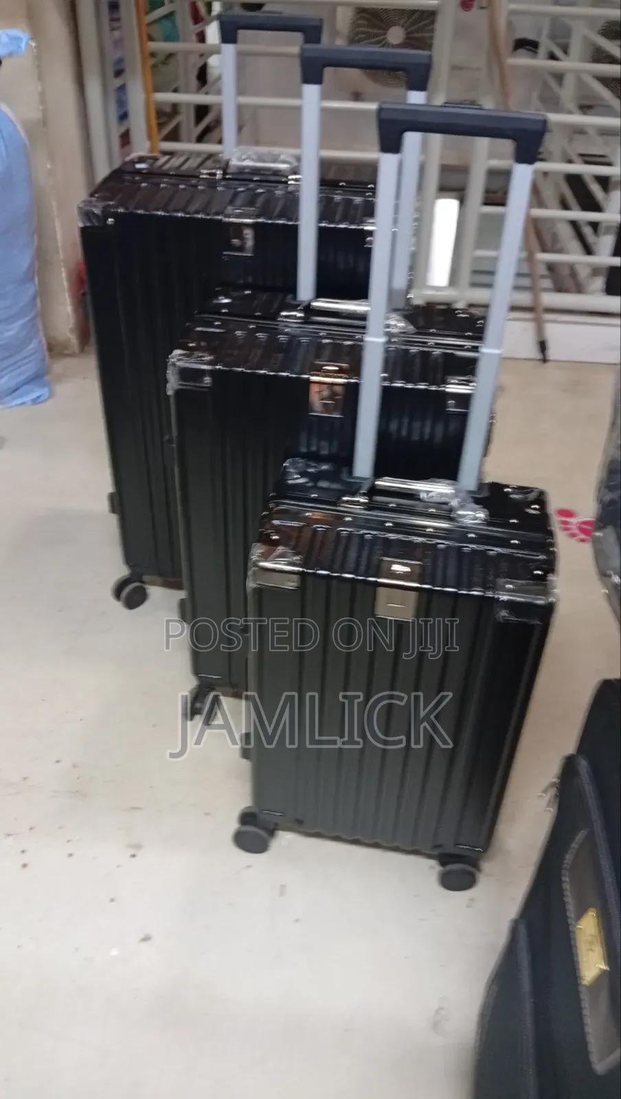 3-in-1 ABS Zipless Suitcase Set