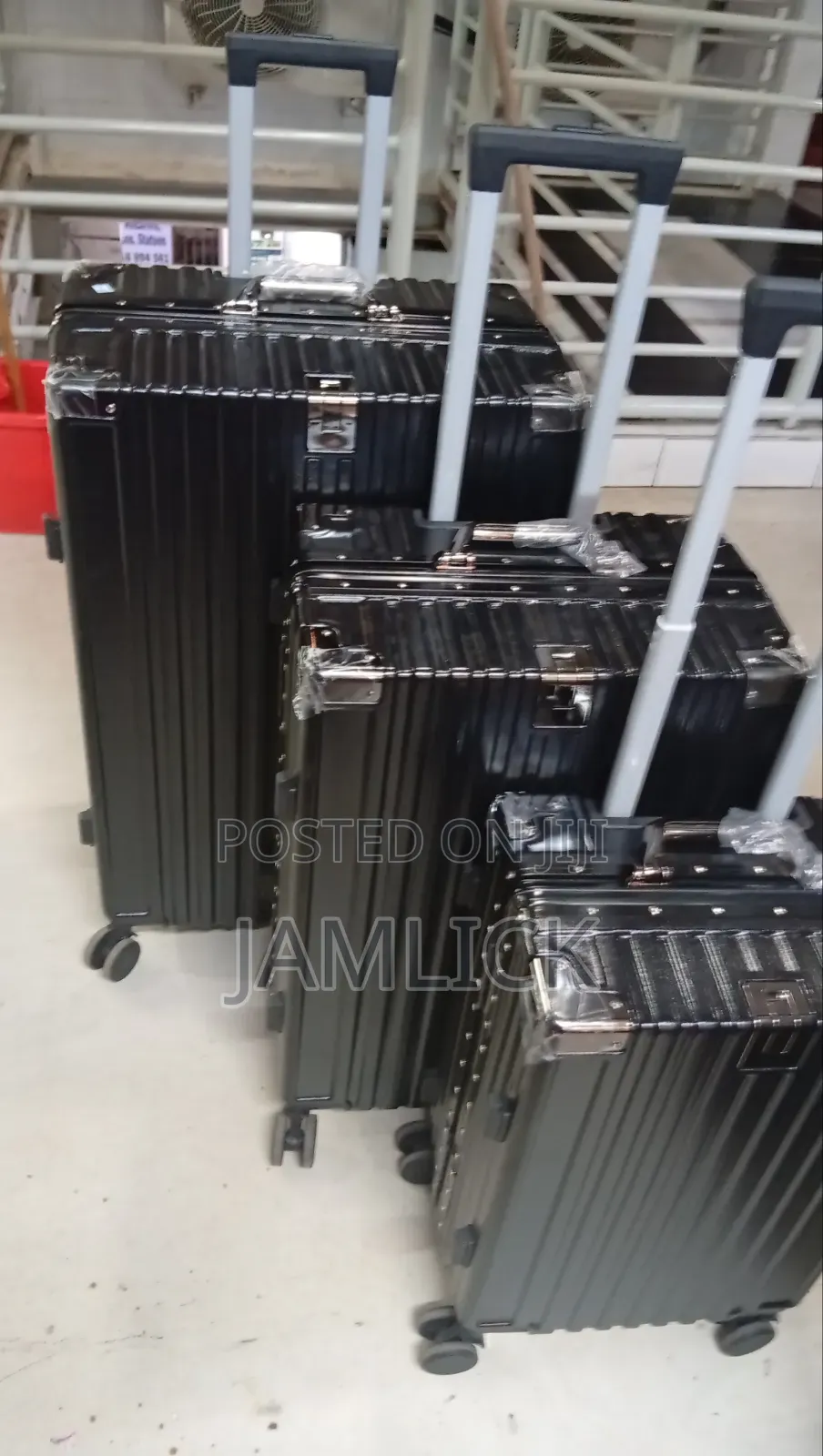 3-in-1 ABS Zipless Suitcase Set