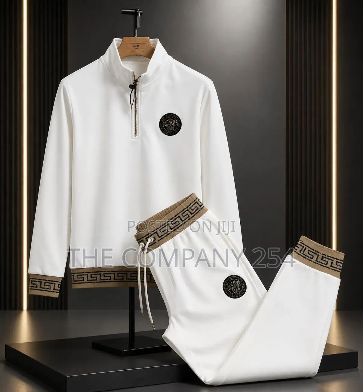 Quality Casual Designer 2 Piece Versace,NY Casual Truck Suits