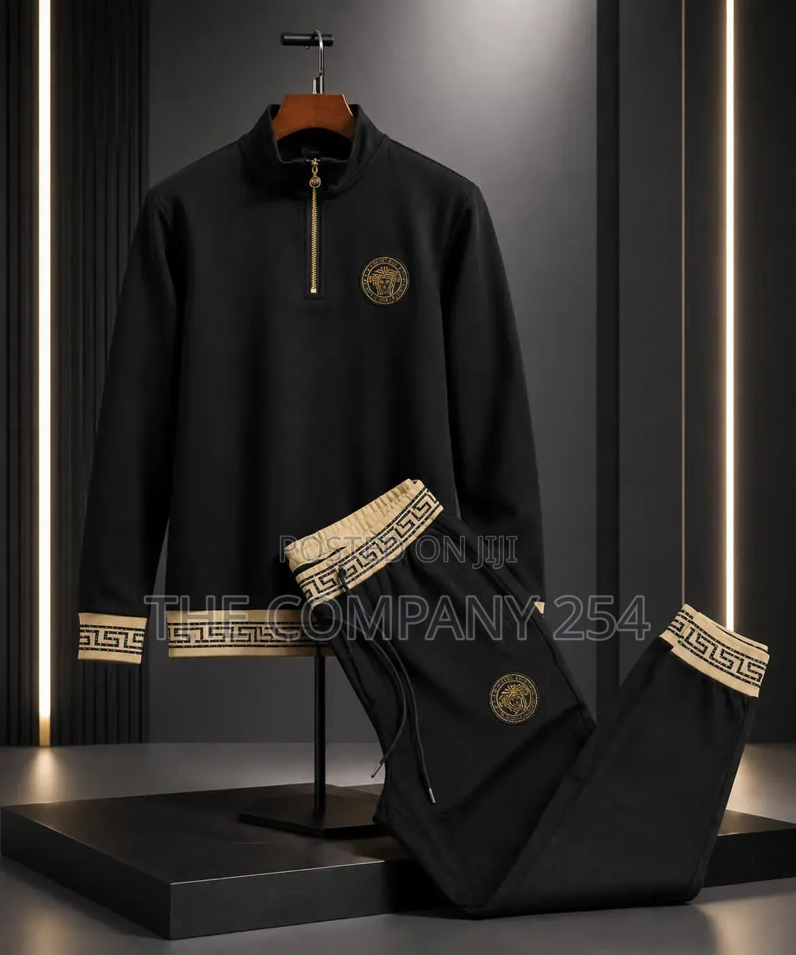 Quality Casual Designer 2 Piece Versace,NY Casual Truck Suits