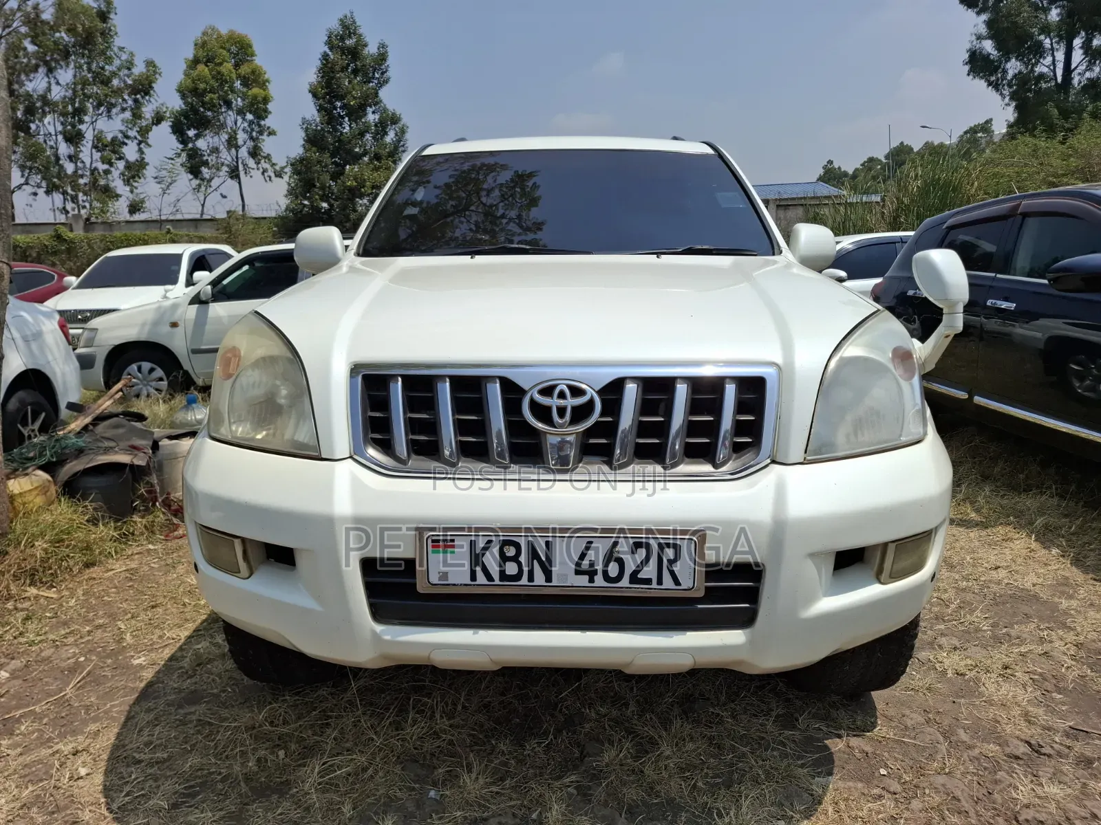 Toyota Land Cruiser Prado 2004 White