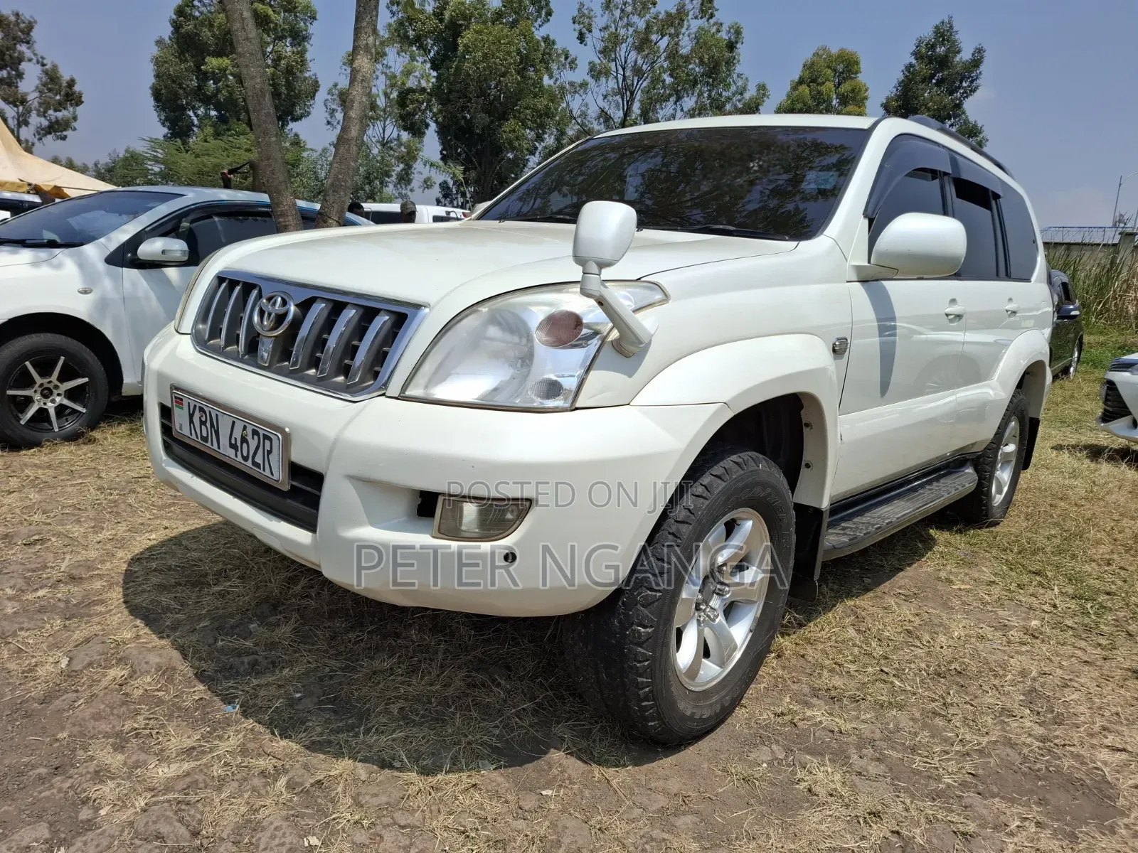 Toyota Land Cruiser Prado 2004 White