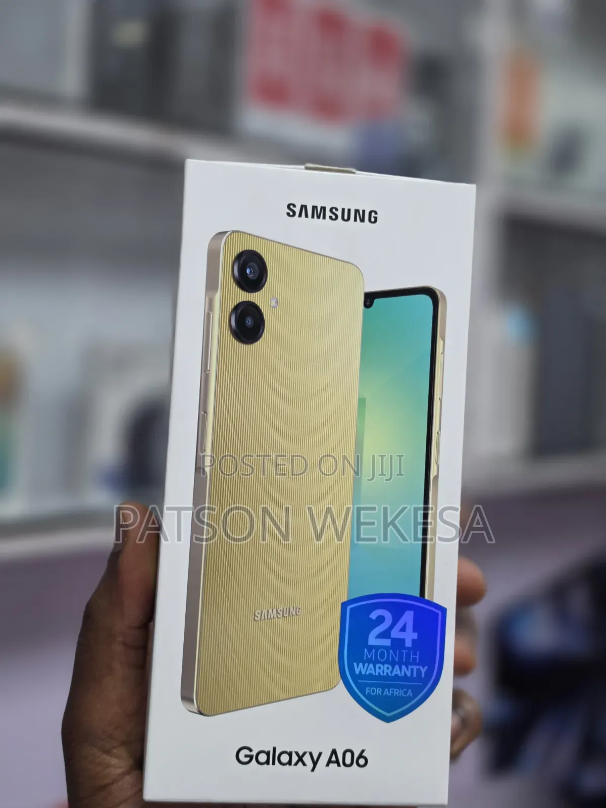 New Samsung Galaxy A06 128 GB Gold