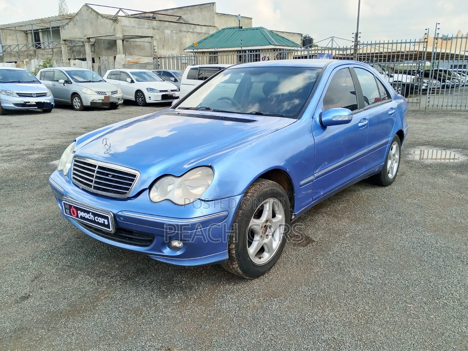 Mercedes-Benz C180 2004 Blue