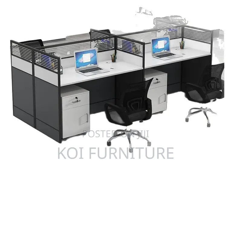Office Workstation; Six User MDF Ofice Corrosion Resistant Workstation