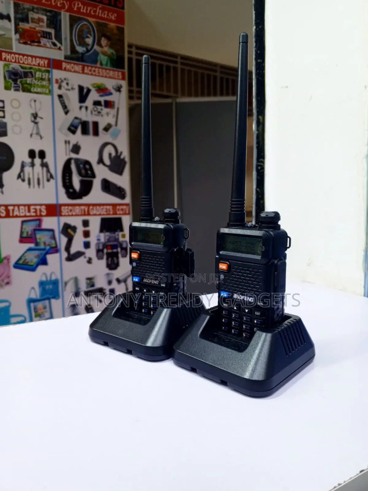 Baofeng UV-5R Dual Band Radio Pair 128 Channel Set