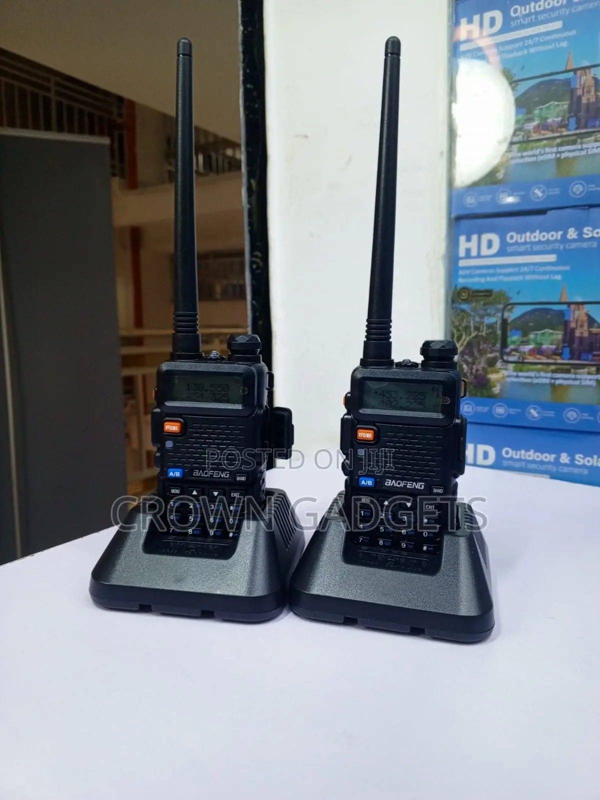 Baofeng UV-5R Dual Band Walkie Talkie Set of 2 Radios