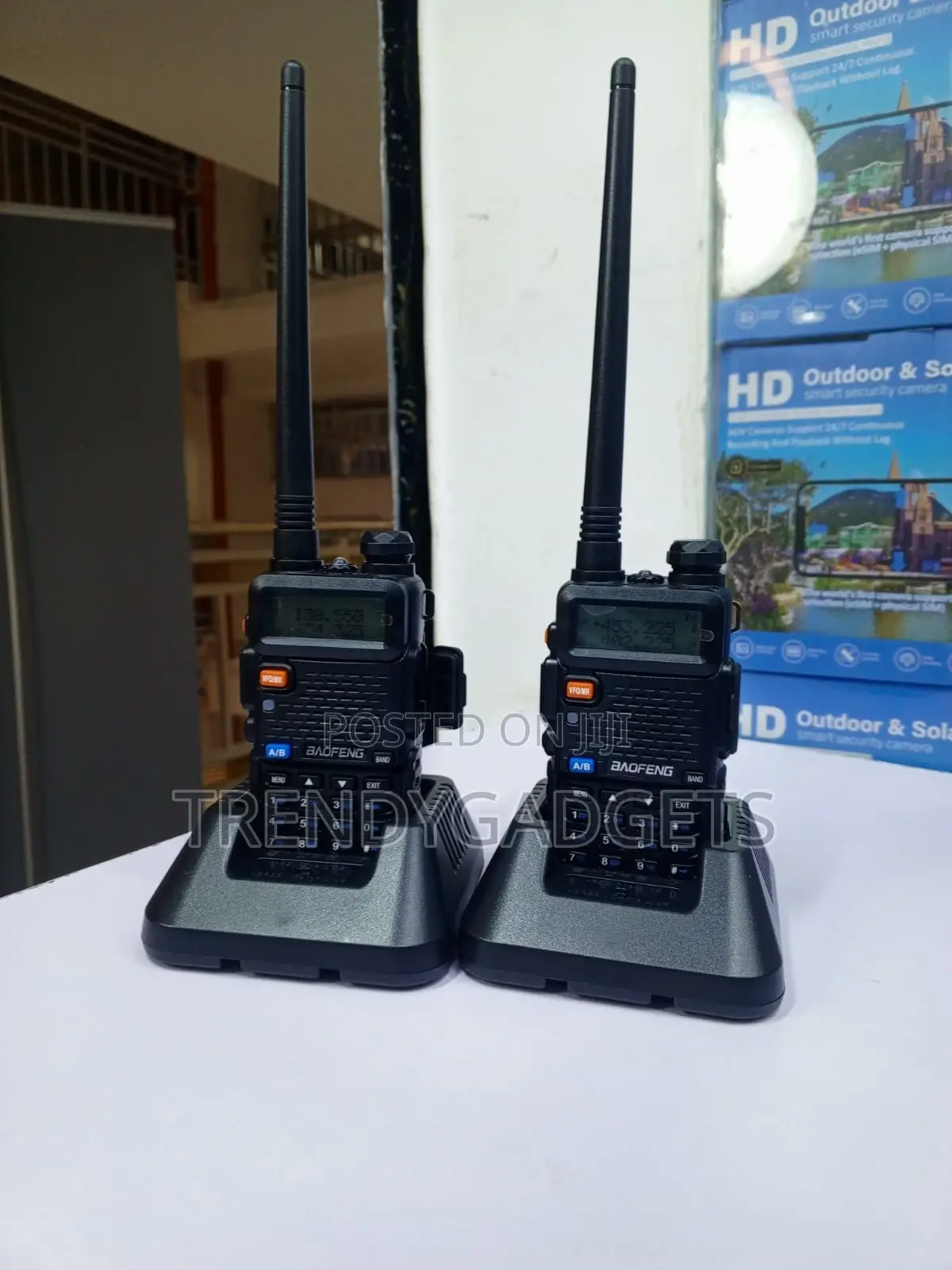 Baofeng UV-5R Dual Band Walkie Talkie Set of 2 Radios