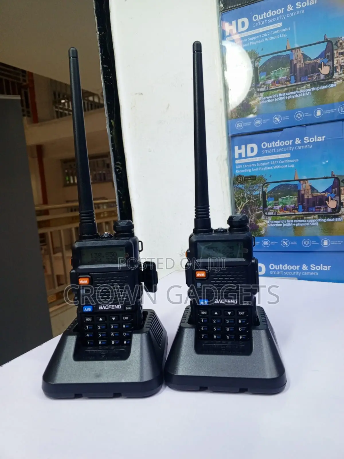 Baofeng UV-5R Pair VHF UHF Handheld Radio Set
