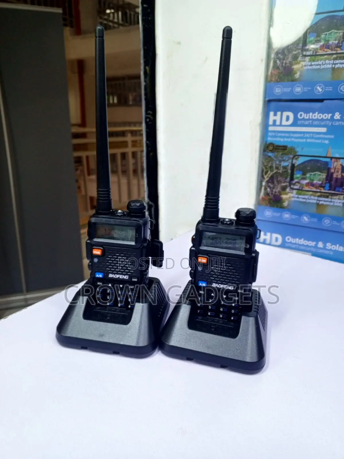 Baofeng UV-5R Pair VHF UHF Handheld Radio Set