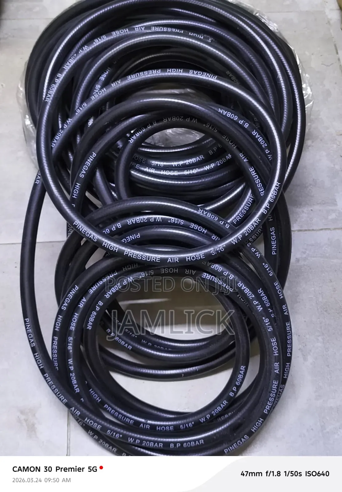 50M High Pressure Air Hose – MT