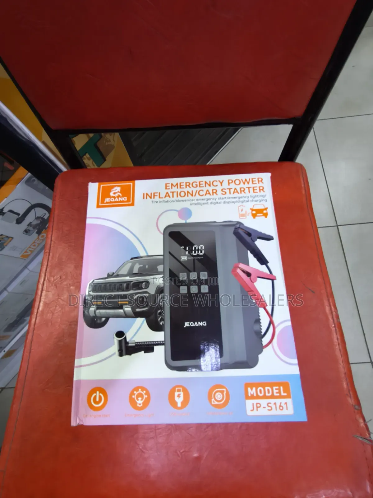 Portable JP5161 Car Jump Starter for Petrol Diesel Cars