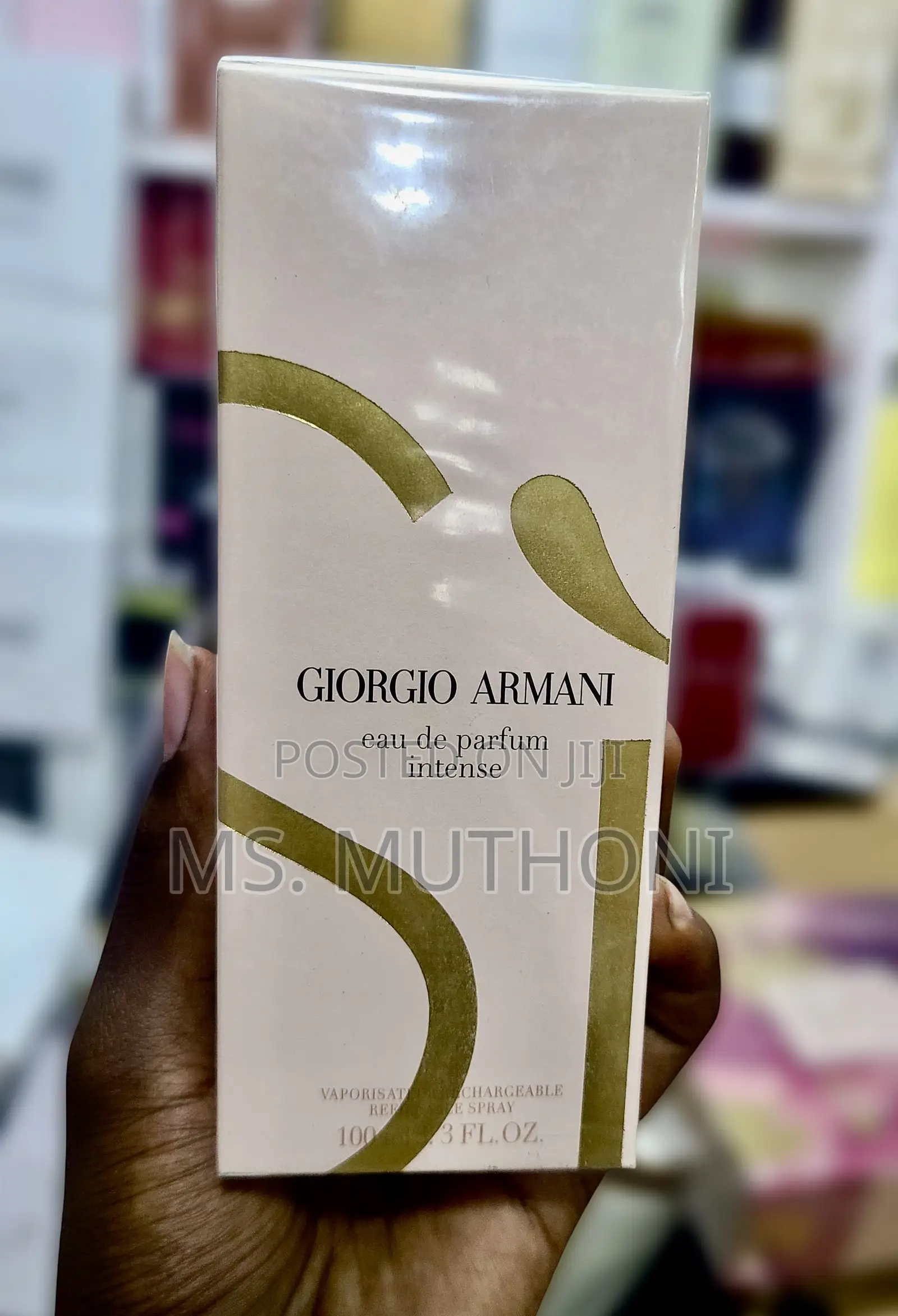 Ladies Giorgio Armani Sì Eau De Parfum Intense
