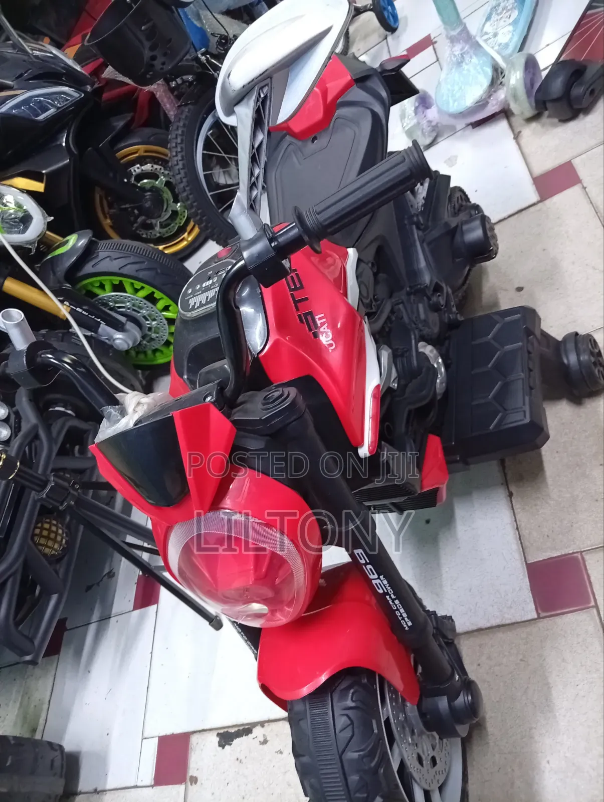 Kids Electric Bike With Music Forward and Reverse Gear