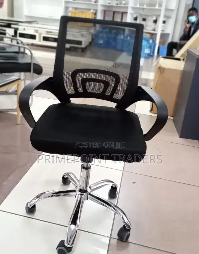 Office Chair,Ready-to-Use Mesh Office Chair Without Headrest