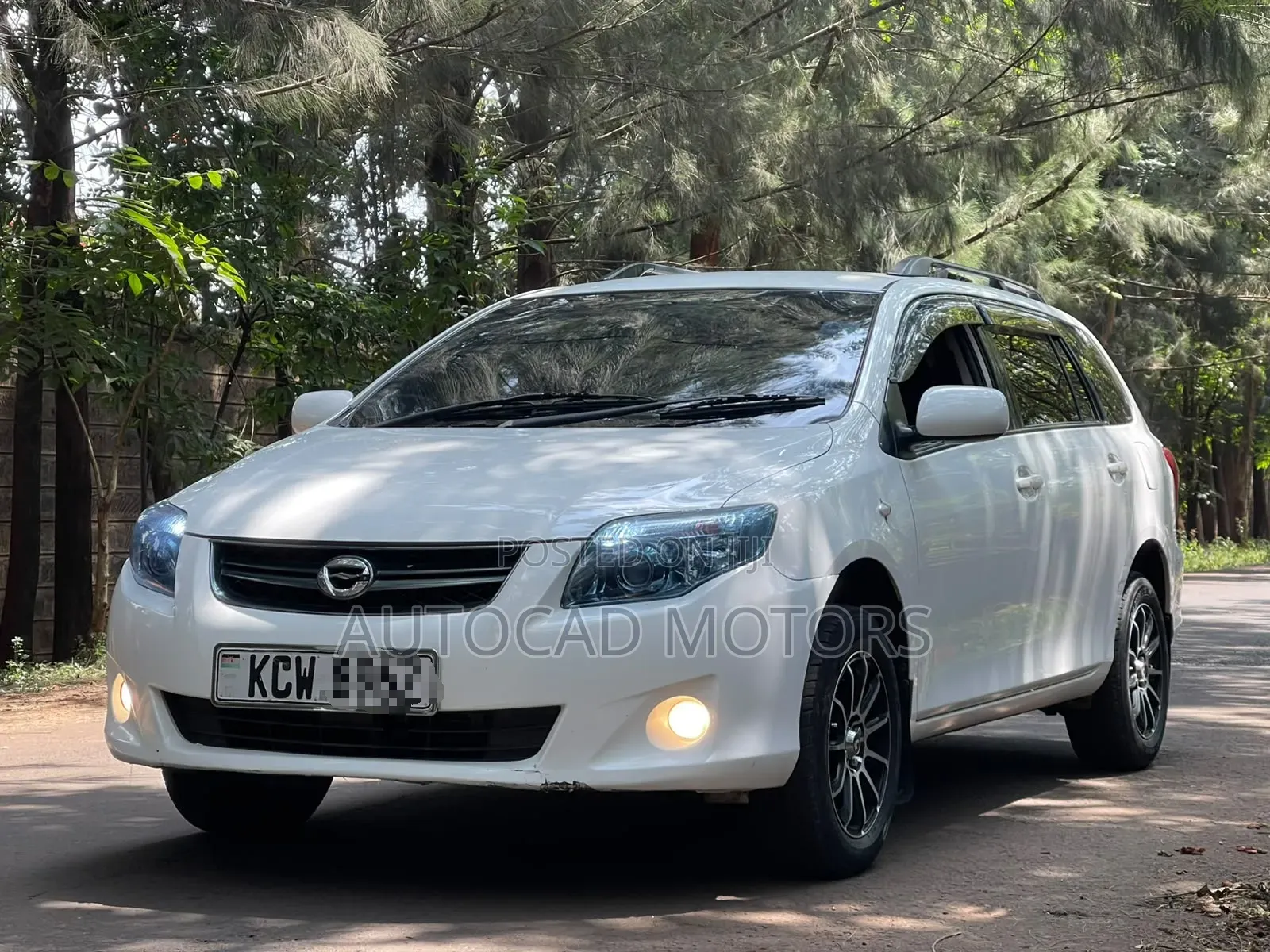 Toyota Corolla Fielder 2012 White