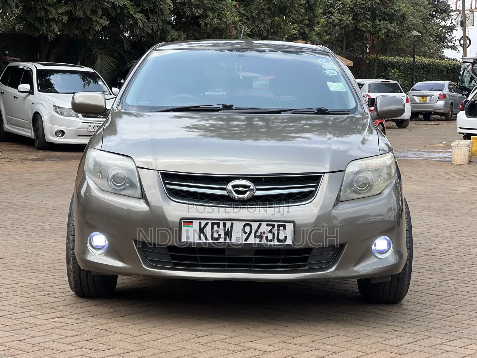 Toyota Corolla Fielder 2010 Gray