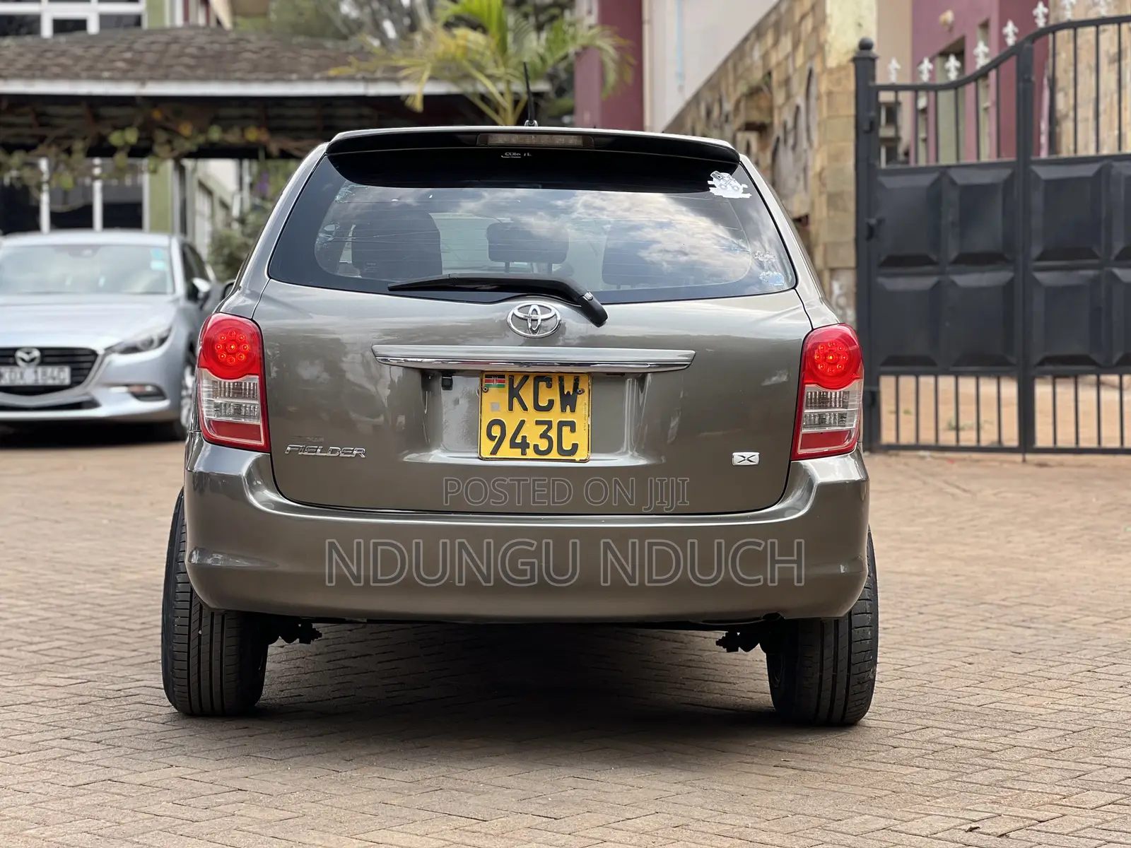 Toyota Corolla Fielder 2010 Gray