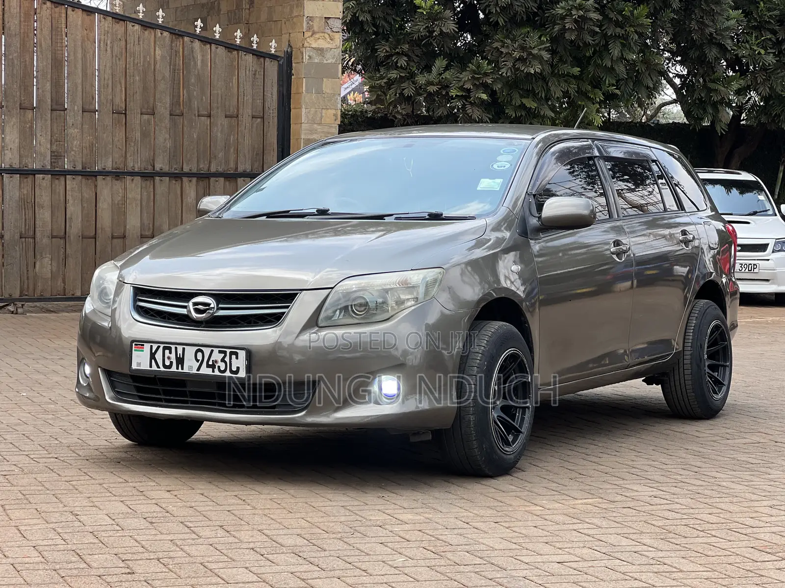 Toyota Corolla Fielder 2010 Gray