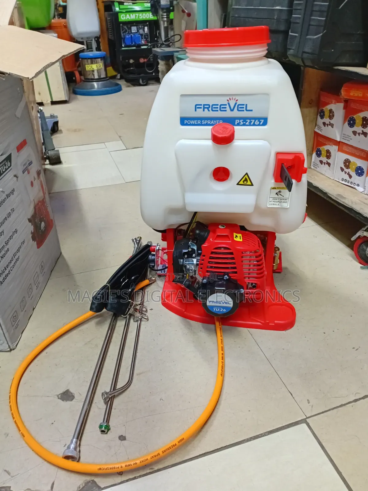 Well Performing 2stroke Freevel Knapsack Sprayer