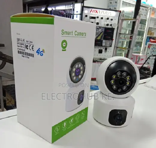 4G Dual Lens PTZ Indoor Camera V380Pro Two-Way Audio