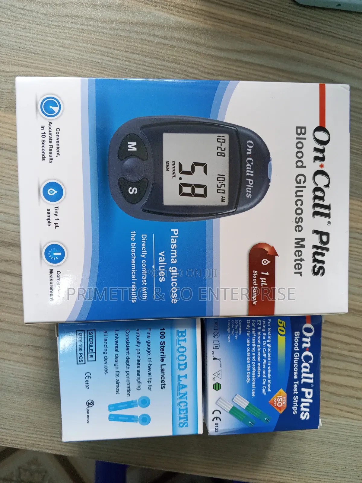 Glucometer, Strips and Lancets