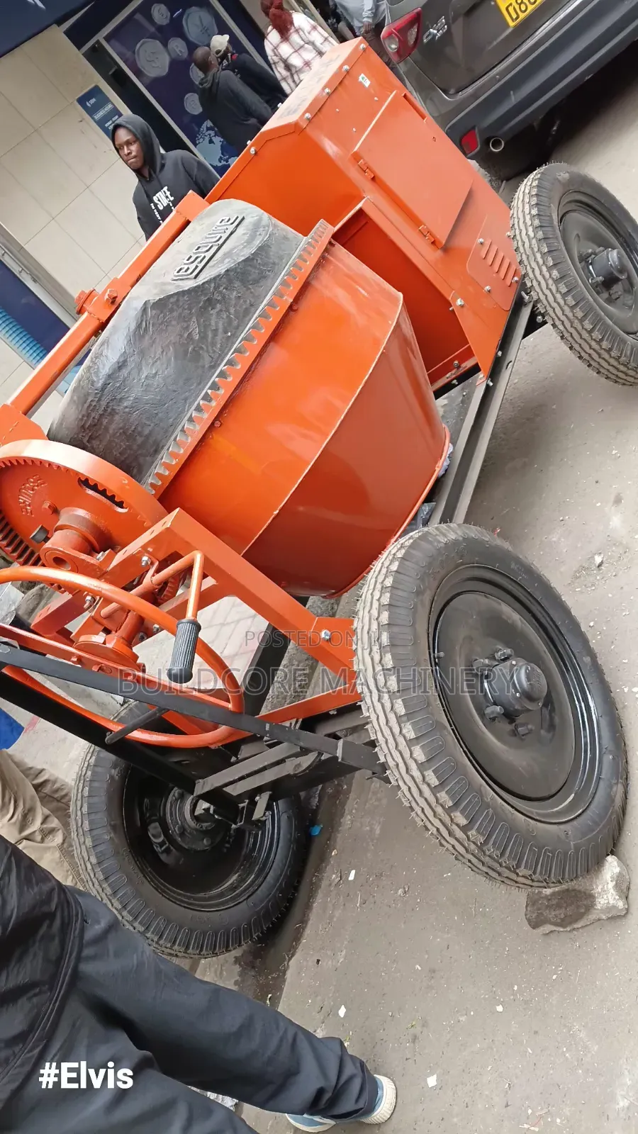 500litres ESQUARE Concrete Mixer