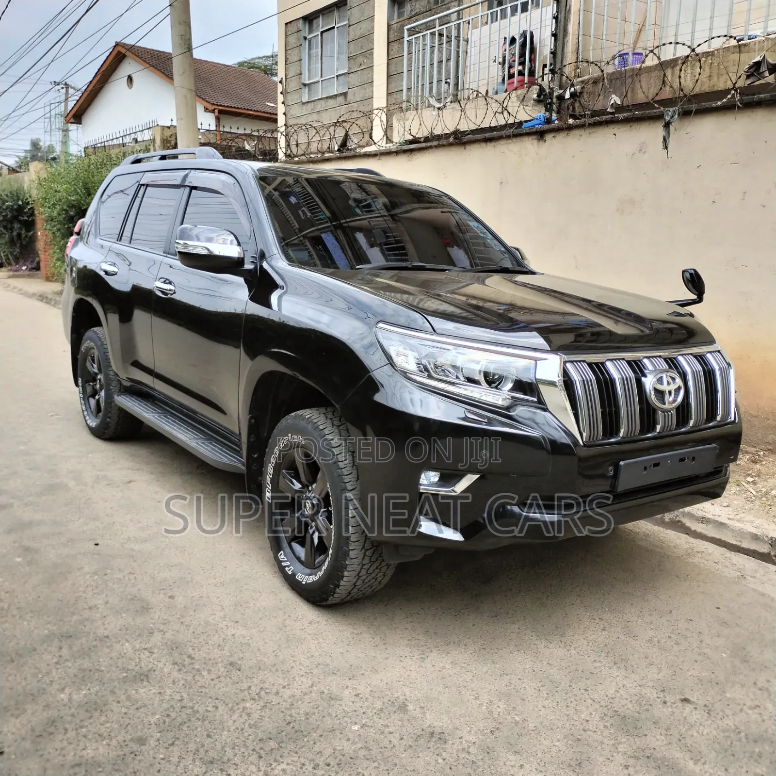 Toyota Land Cruiser Prado 2017 Black