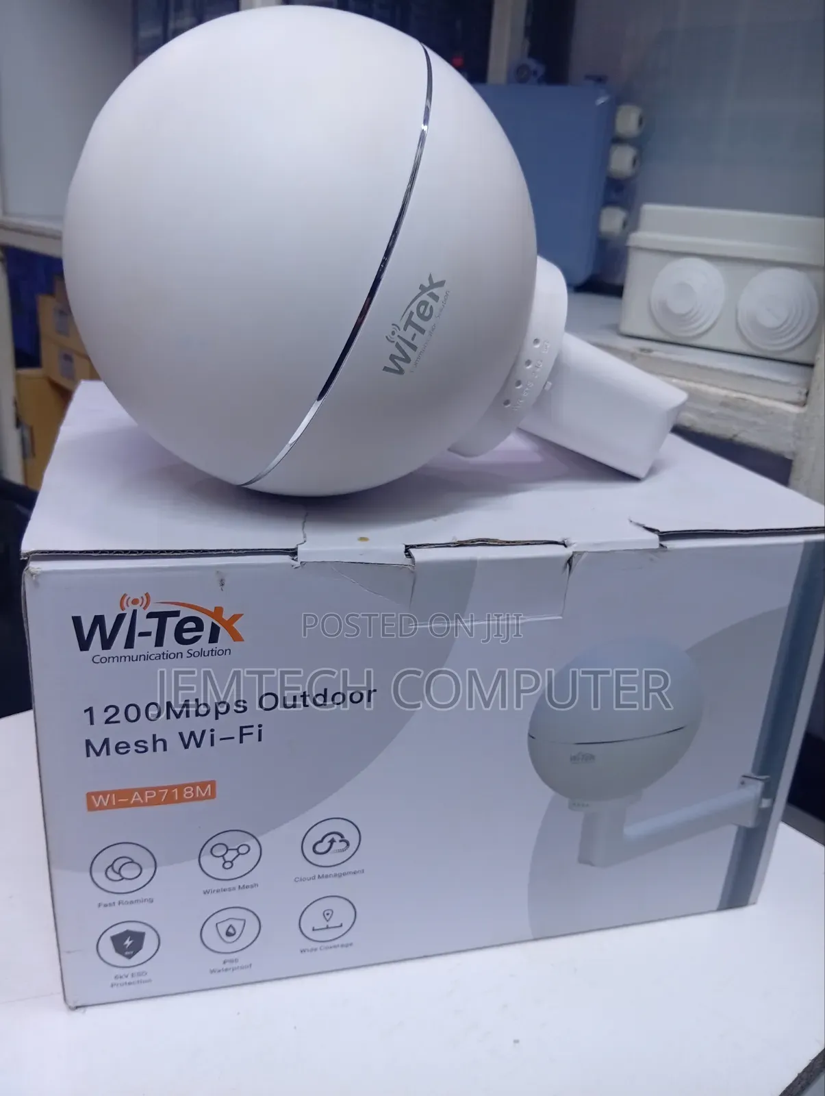 Wi-Tek WI-AP718M AC1200M Outdoor Mesh Access Point