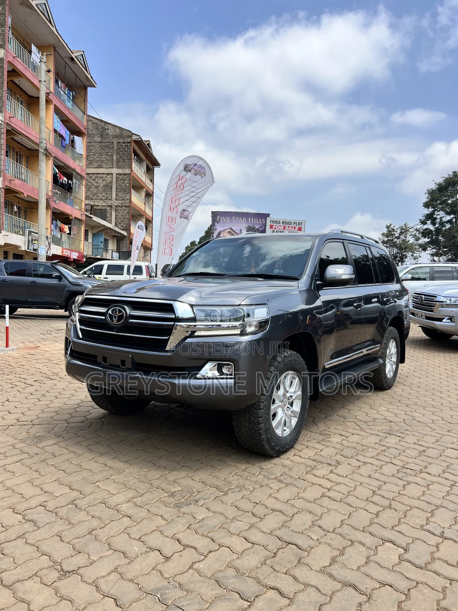 Toyota Land Cruiser 4.5 V8 TD 2019 Gray