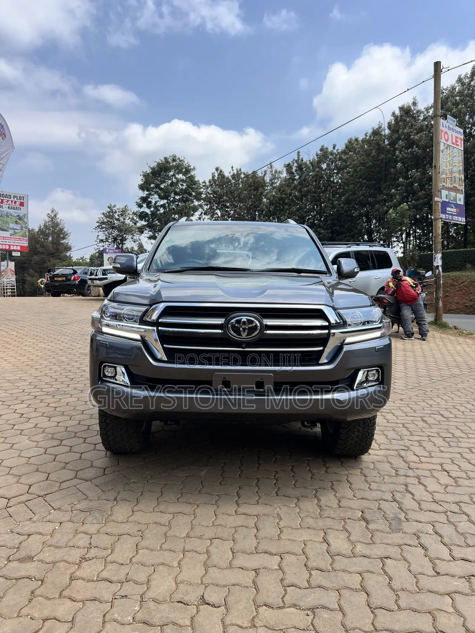 Toyota Land Cruiser 4.5 V8 TD 2019 Gray