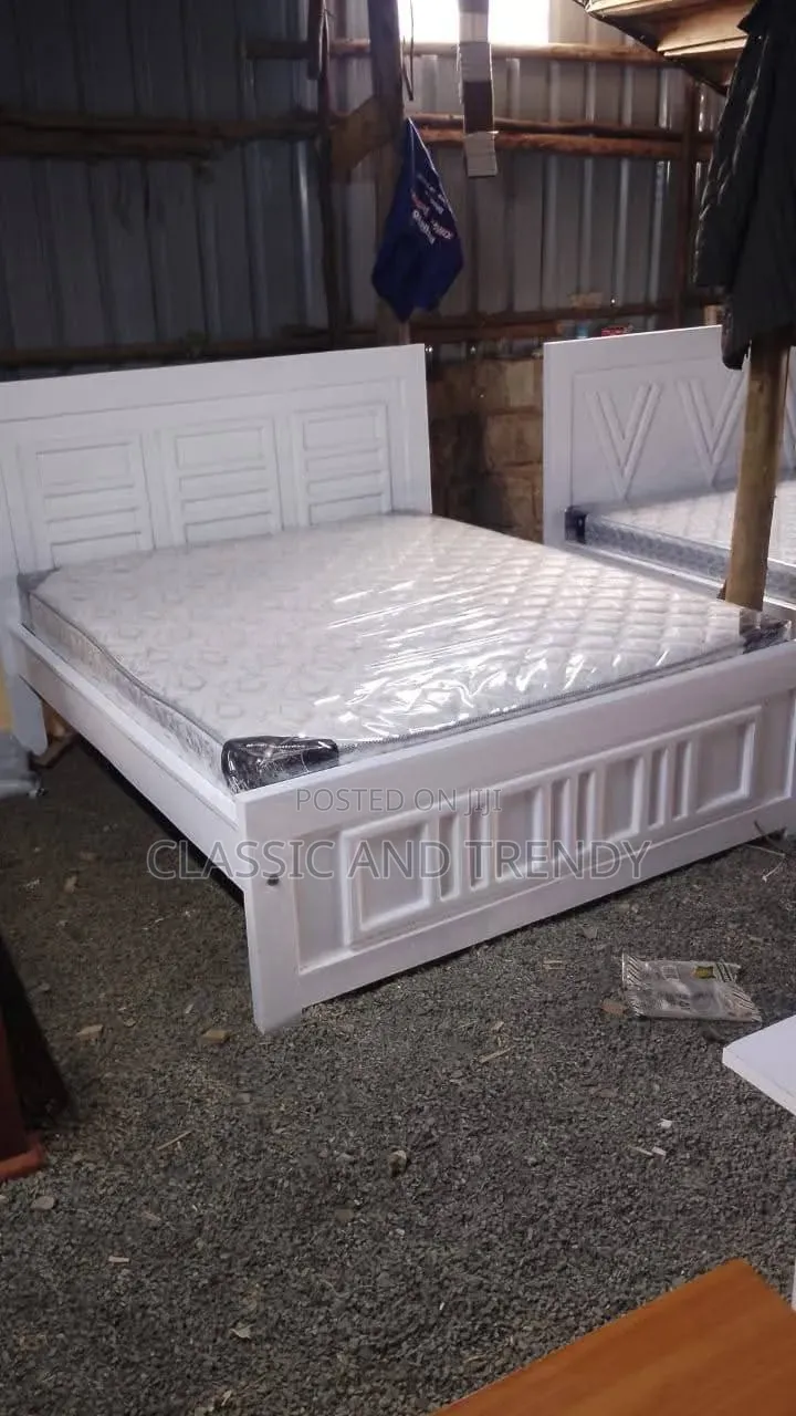 5x6 Solid Wooden Bed