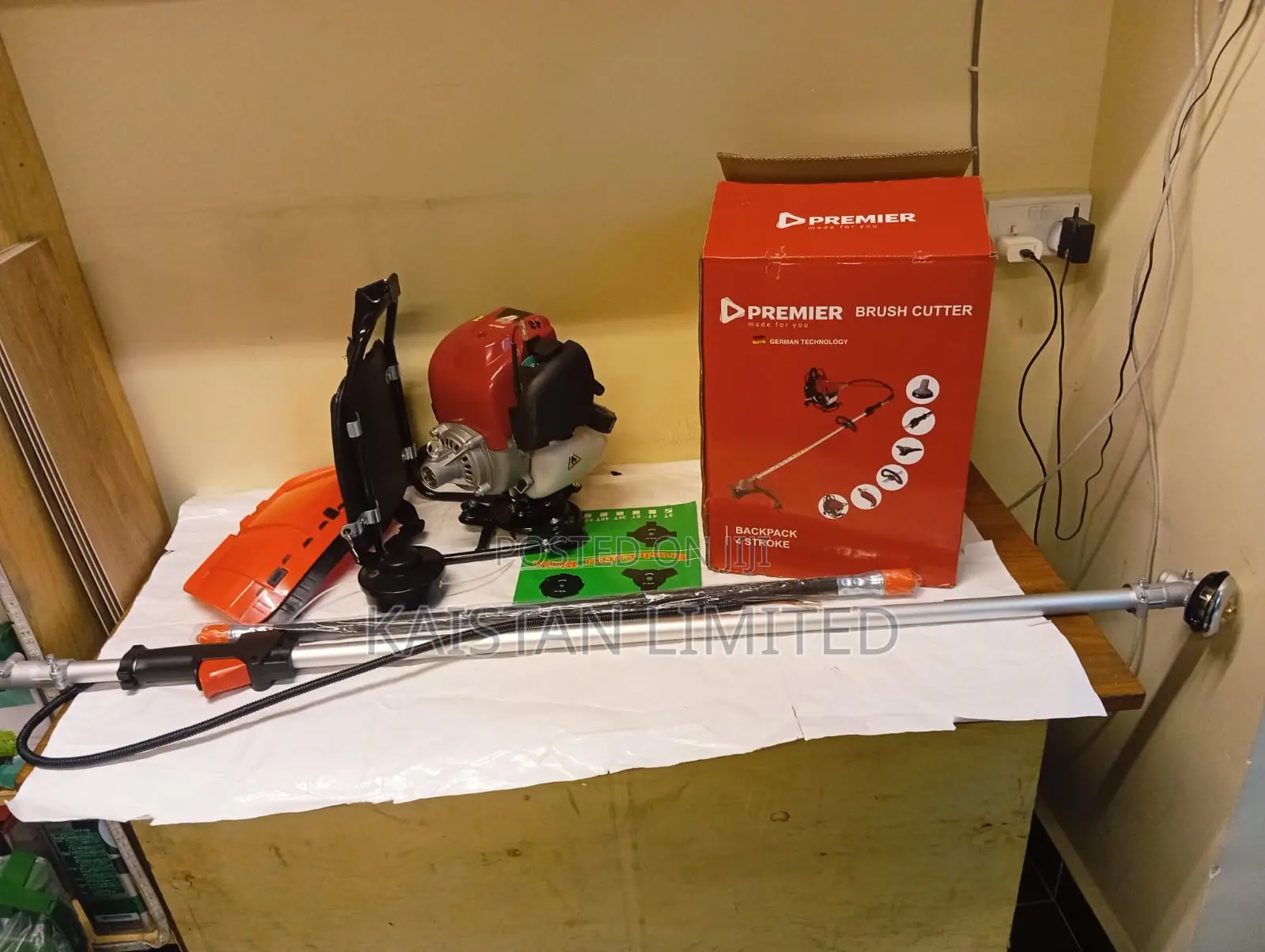 Premier Commercial 4-Stroke Backpack Grass Cutter Machine Weeder