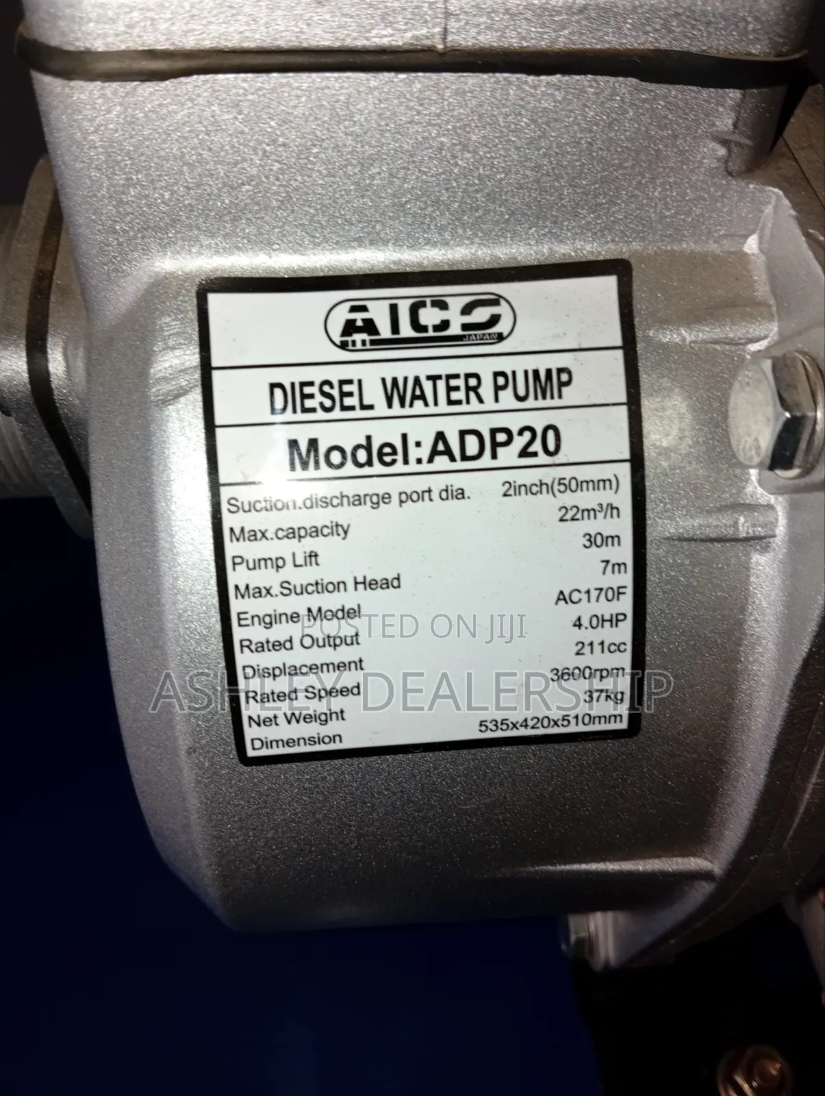 Aico 2" Diesel Water Pump