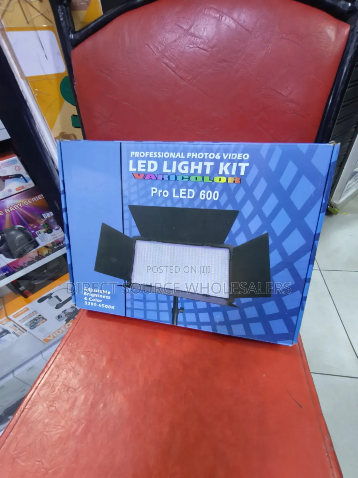 Pro LED 600 Dimmable LED Video Light for Content Creators