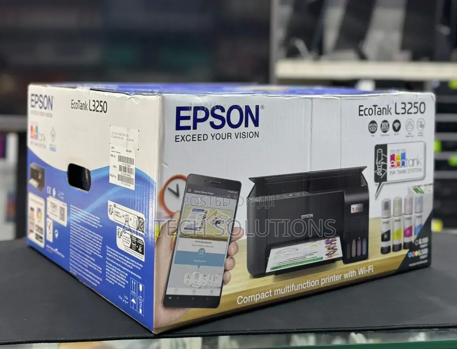 Epson L3250 All in One Printer Copy,print and Scan With WiFi