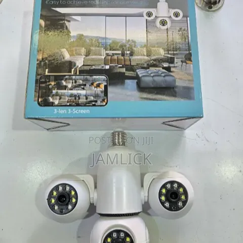 E37 3 Lens Wifi Camera Bulb - Eg