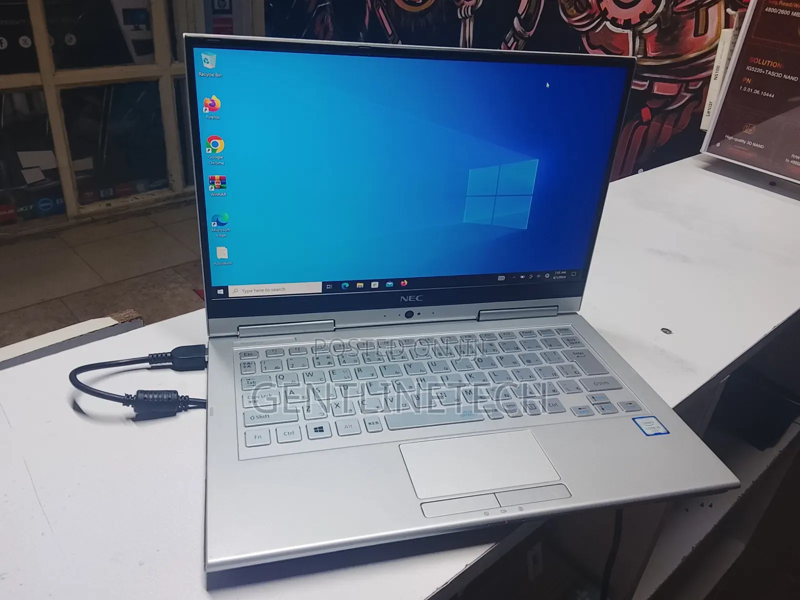 Laptop NEC 8GB Intel Core i5 SSD 128GB