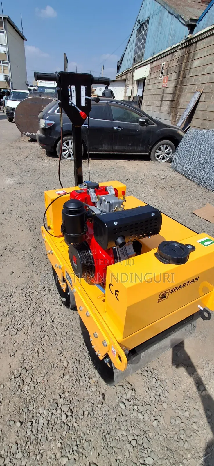 Professional Double Drum Roller for Construction