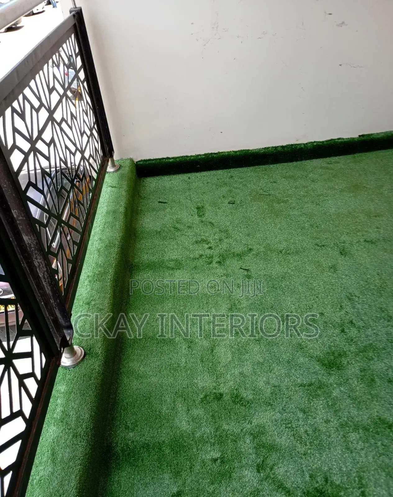 No Weeding, Pure Aesthetic Balcony Artificial Green Grass