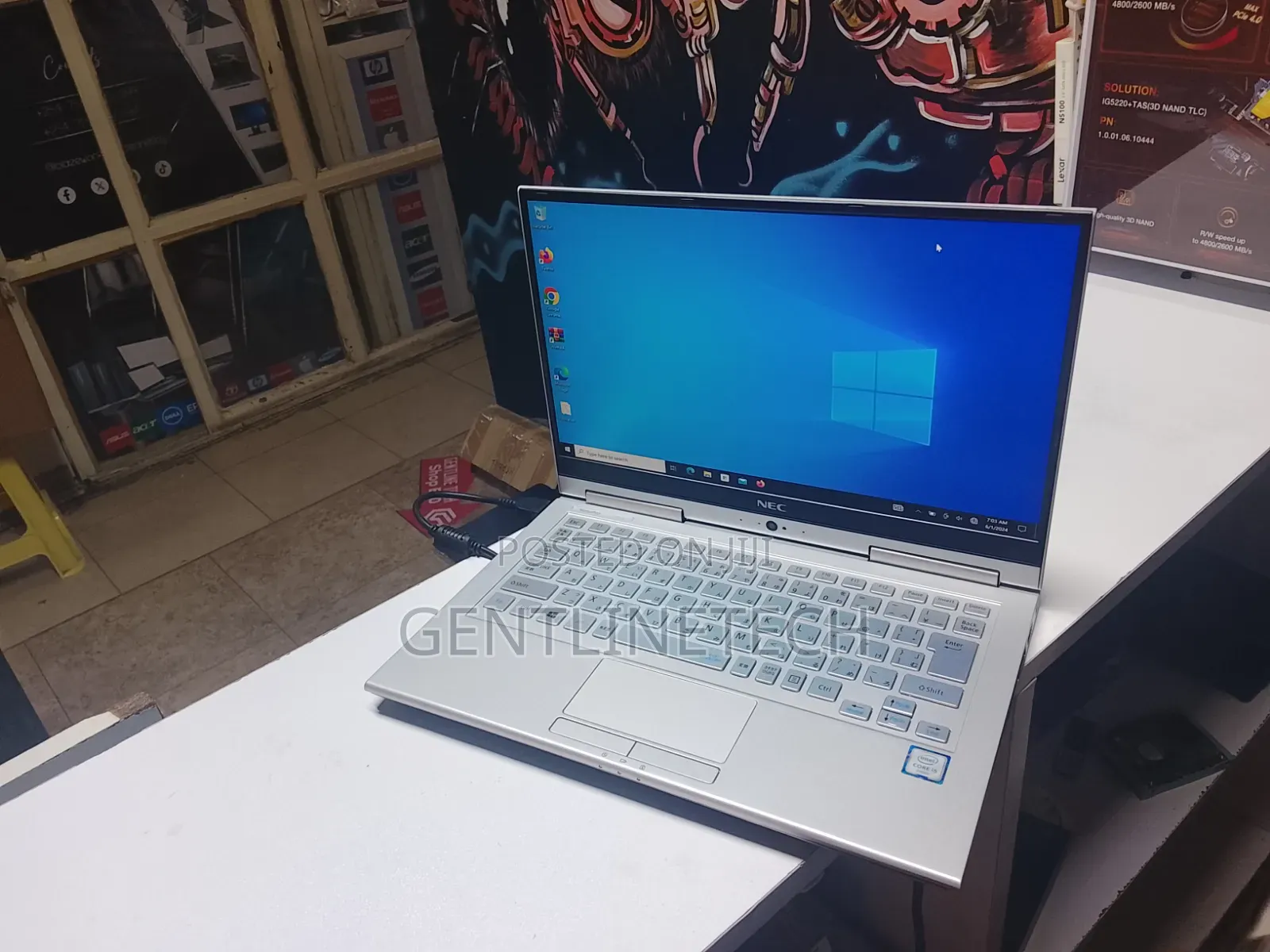 Laptop NEC 8GB Intel Core i5 SSD 128GB