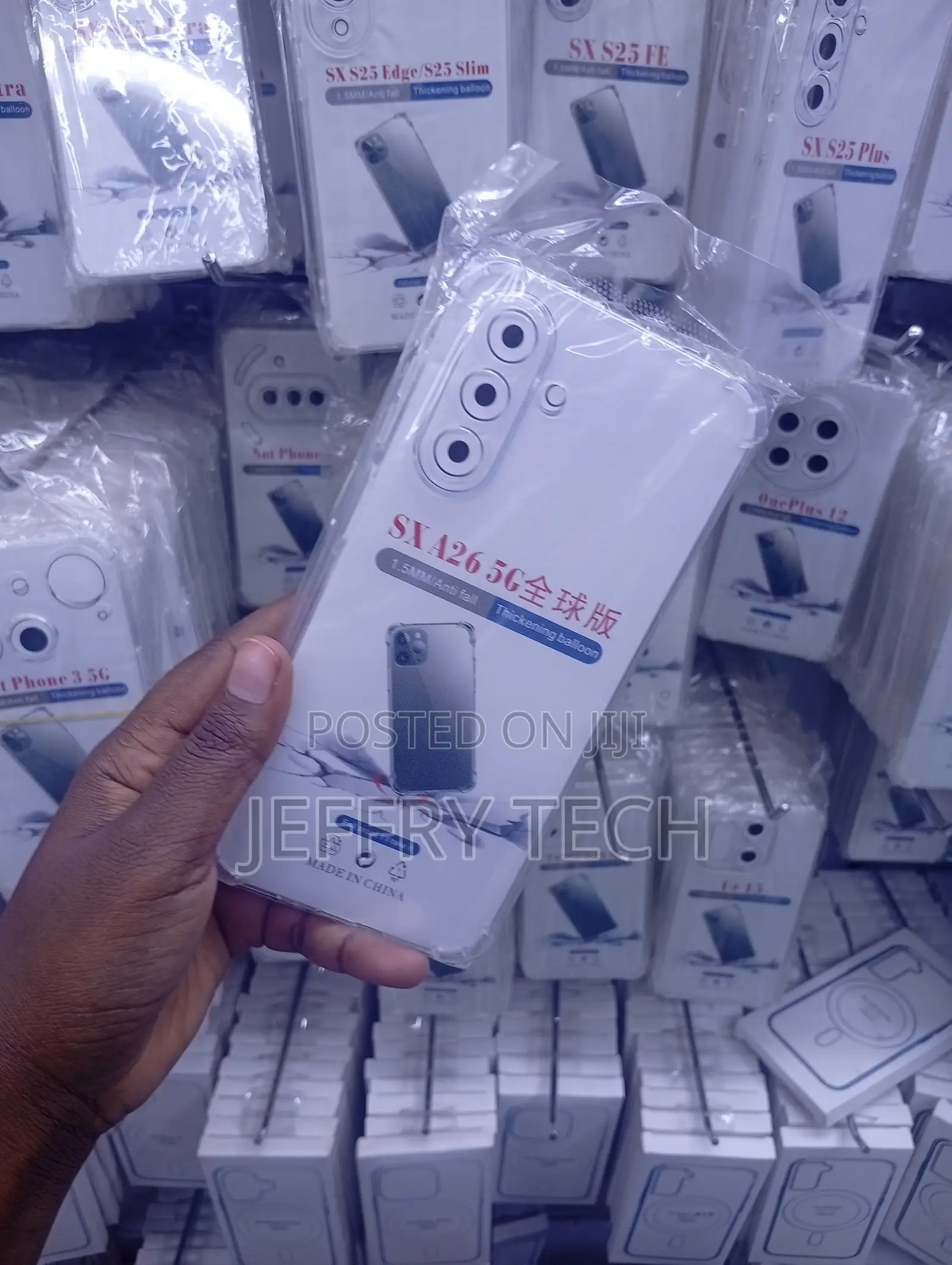 Samsung Galaxy A26 Completely Transparent Style Case