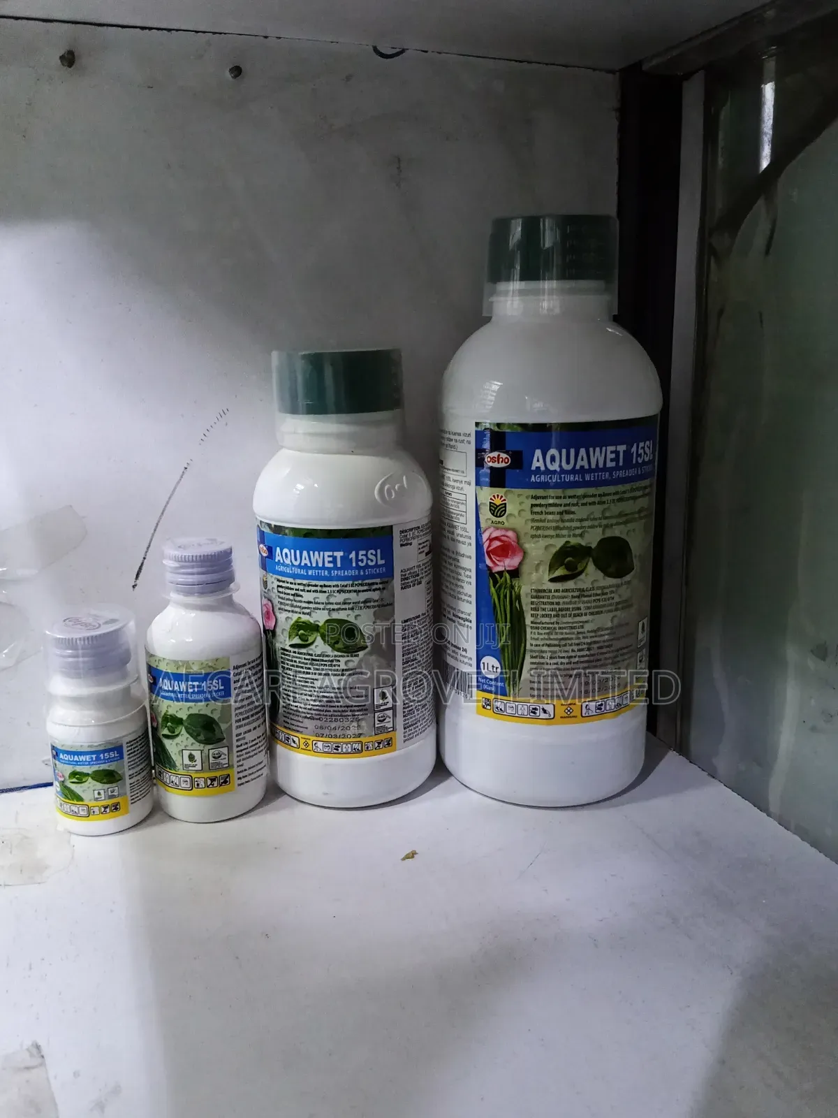 Aquawet 15sl Wetter, Spreader Sticker 30ml, 100ml, 500ml, 1litre