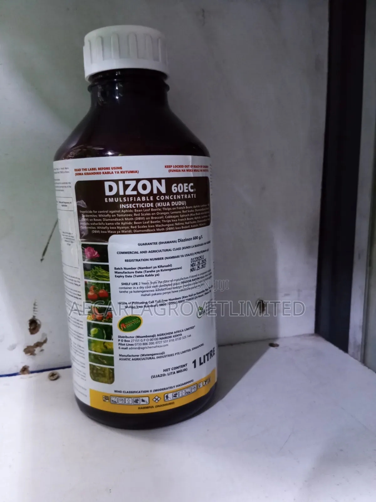 Dizon 60ec Insecticide 1litre