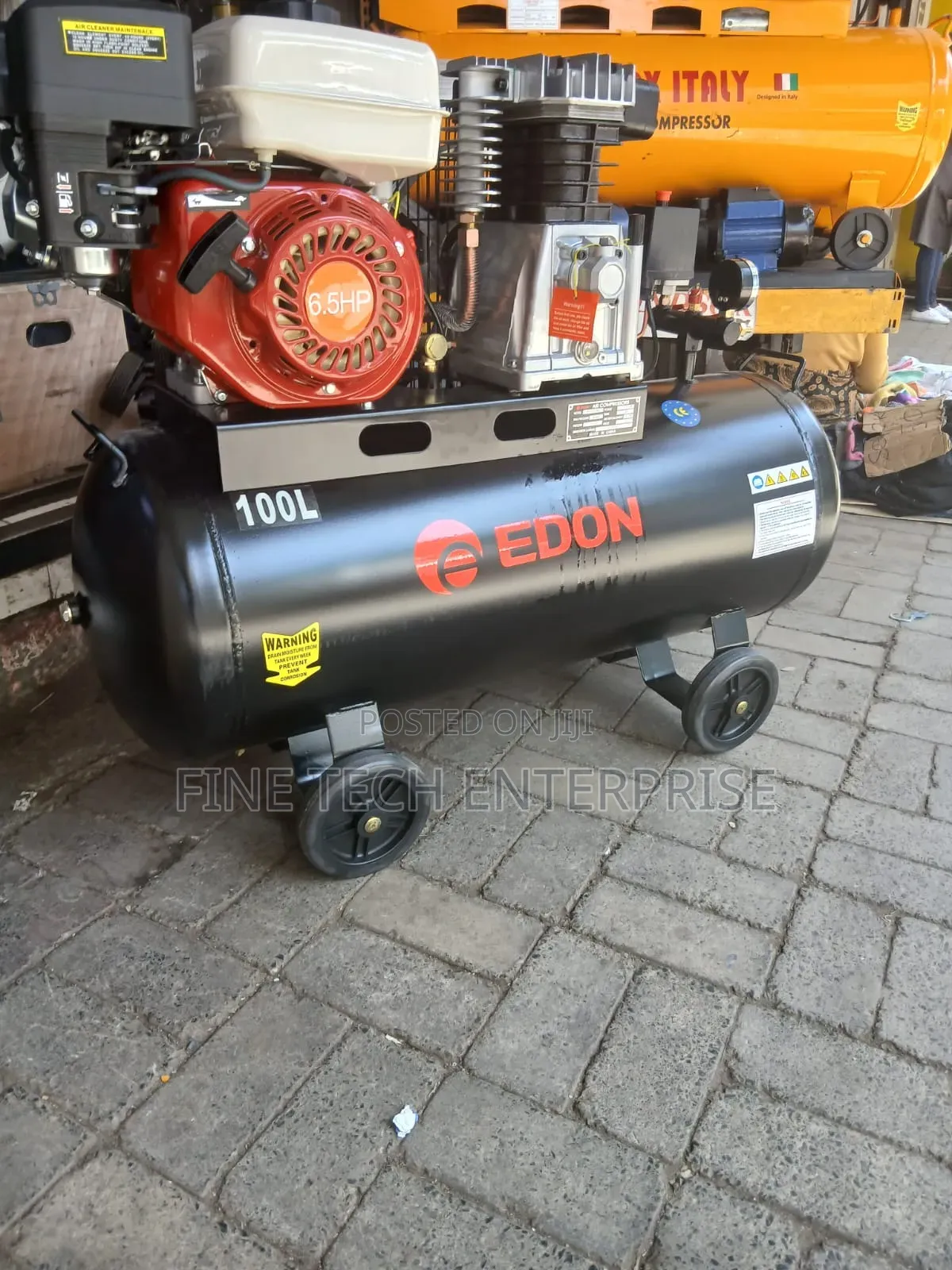 Edon Gasoline Compressor 100L .