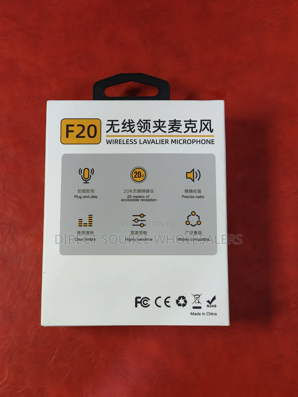 Noise Cancelling Wireless Lavalier Microphone