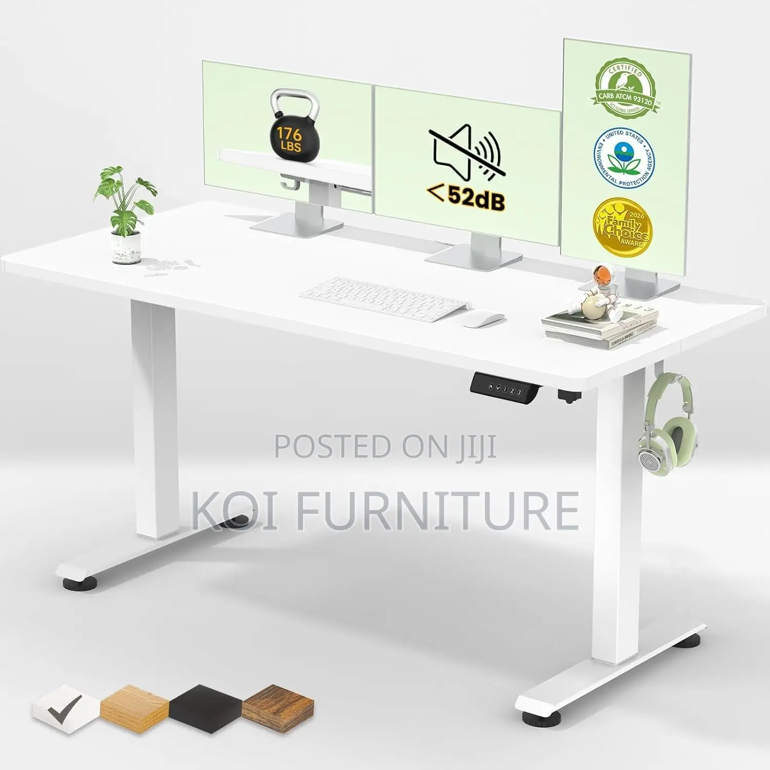 Office Desk; 1.4 Meter Ergonomic Home Office Computer Location Desk