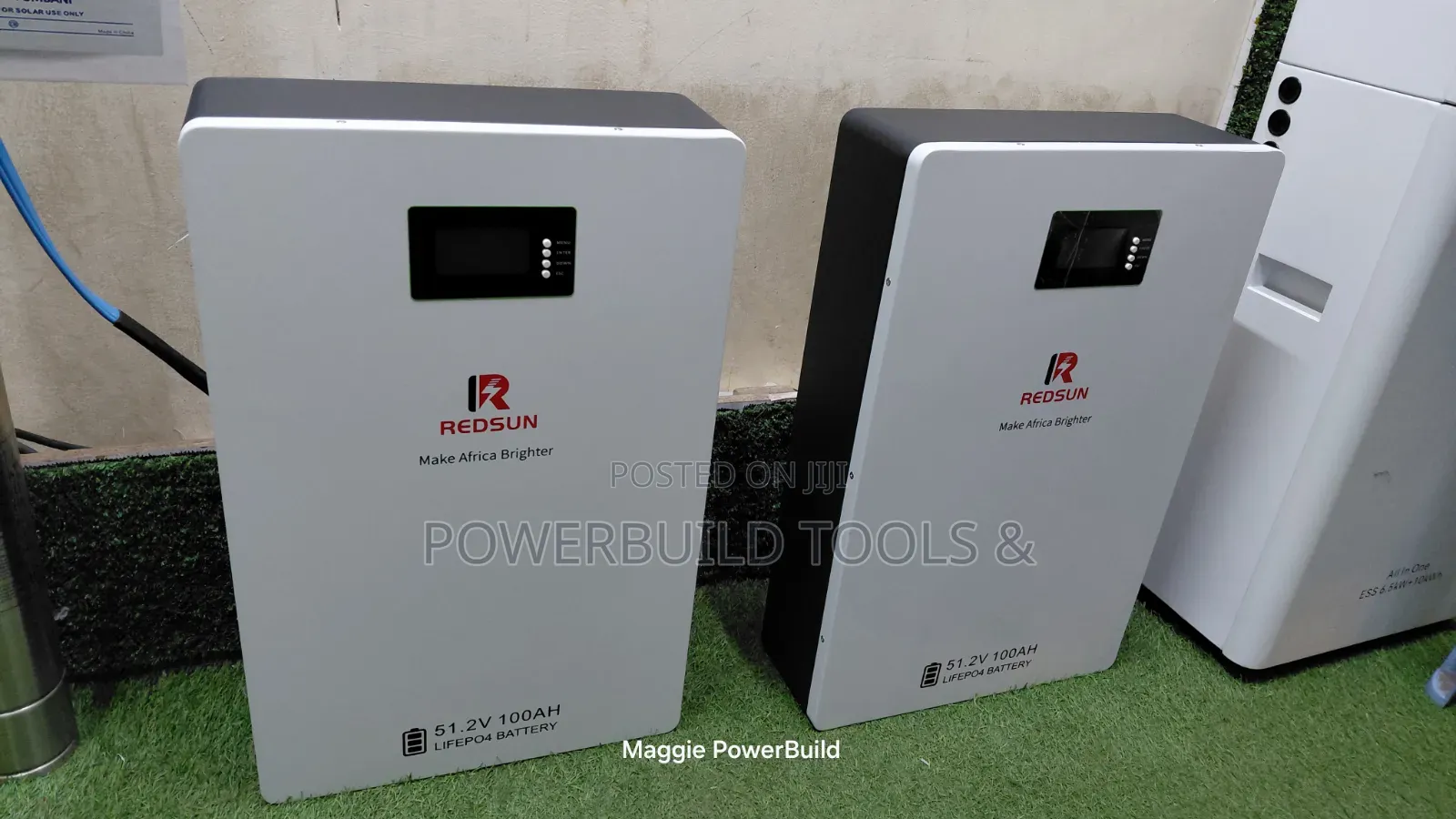 Redsun Pro Series 5.12kwh 100ah LiFePO4 Lithium Batteries,